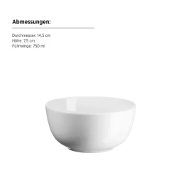 Müslischüssel, Porzellan Barca