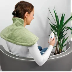 Nacken- und Schulter-Heizkissen grün