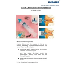 Ohrenwachs-Entfernungsspritze