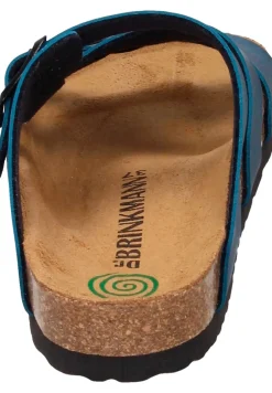 OLIVA Pantoletten blau