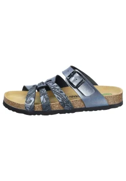 OLIVA Pantoletten grau