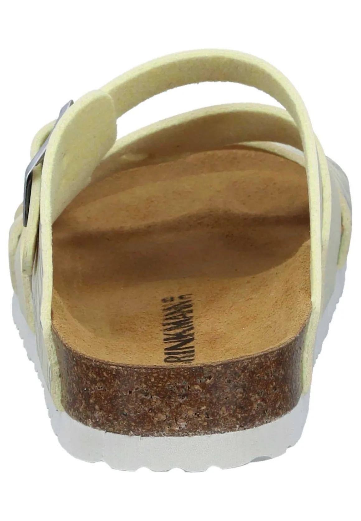 OLIVA Pantoletten hellgel