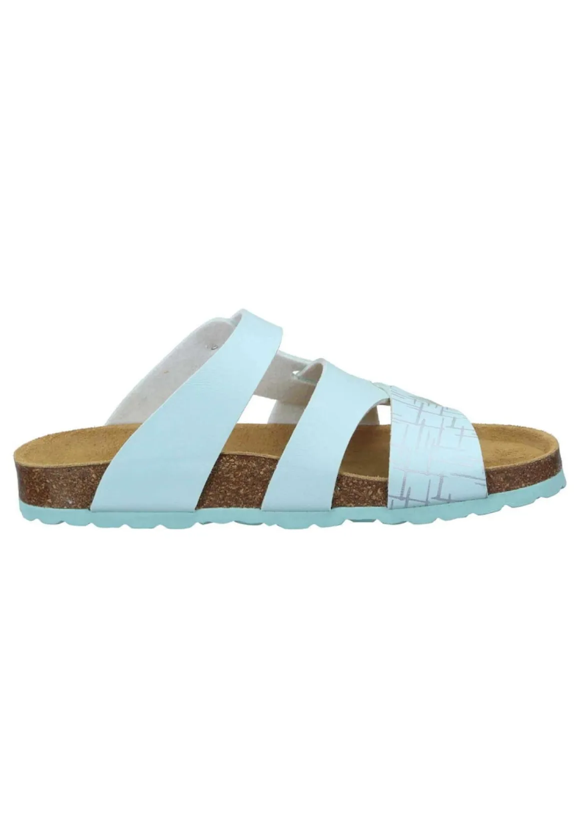 OLIVA Pantoletten hellgrün