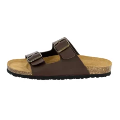 Pantolette Bioline Man braun