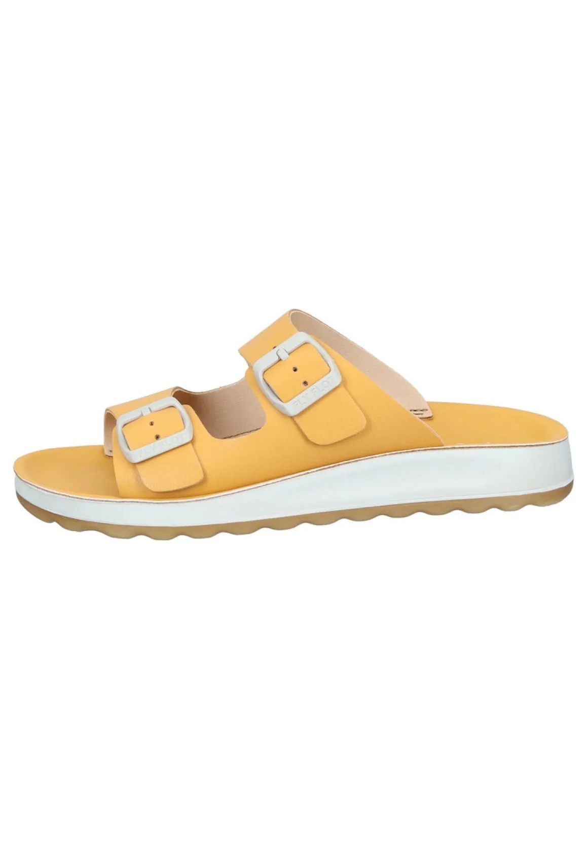 Pantoletten gelb