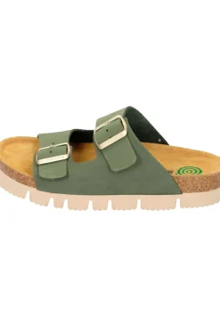 Pantoletten grün