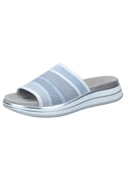 Pantoletten hellblau