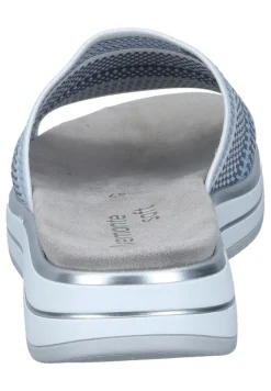 Pantoletten hellblau