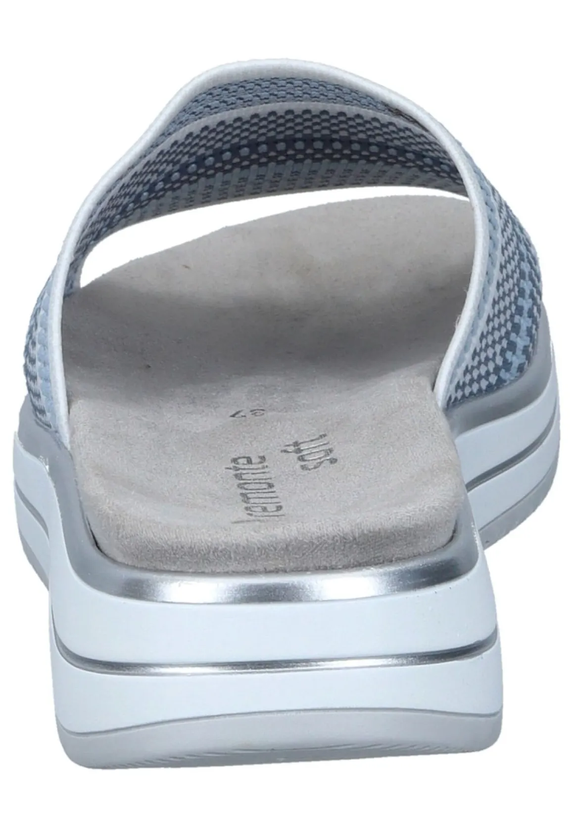 Pantoletten hellblau