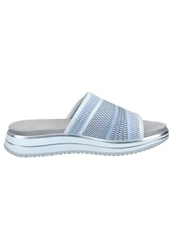 Pantoletten hellblau