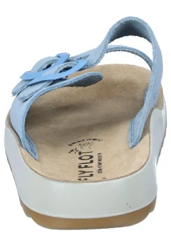 Pantoletten hellblau
