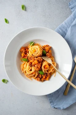 Pastateller Set, Porzellan Barca