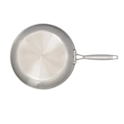 Pfanne mit Wabenstruktur, Edelstahl 28 cm