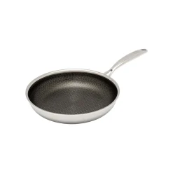 Pfanne mit Wabenstruktur, Edelstahl 20 cm