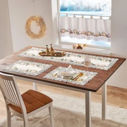 Platzset „Festtagskugeln“, 2 Stück