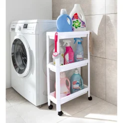 Platzspar-Rollwagen „Variabel“ weiß