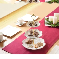 Porzellan-Etagere, festlich