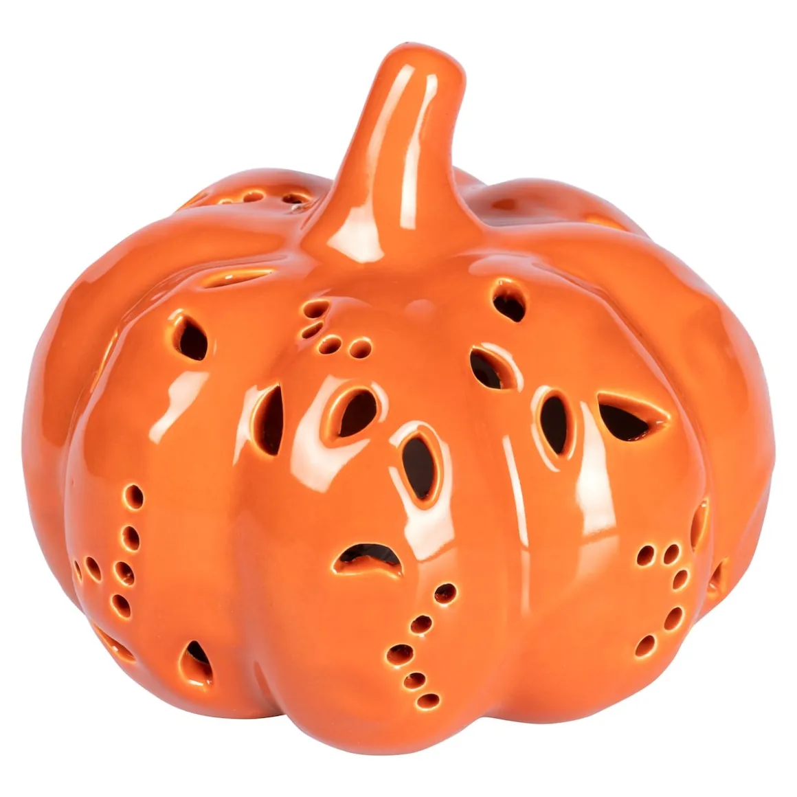 Porzellan-LED-Kürbis