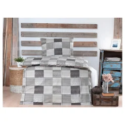 Renforcé-Bettwäsche, 2-teilig, 135x200 cm Kiran