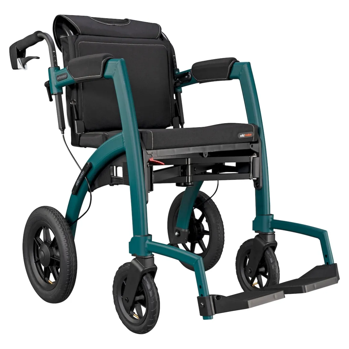 Rollator & Rollstuhl Rollz Motion Performance mit Sitz, faltbar