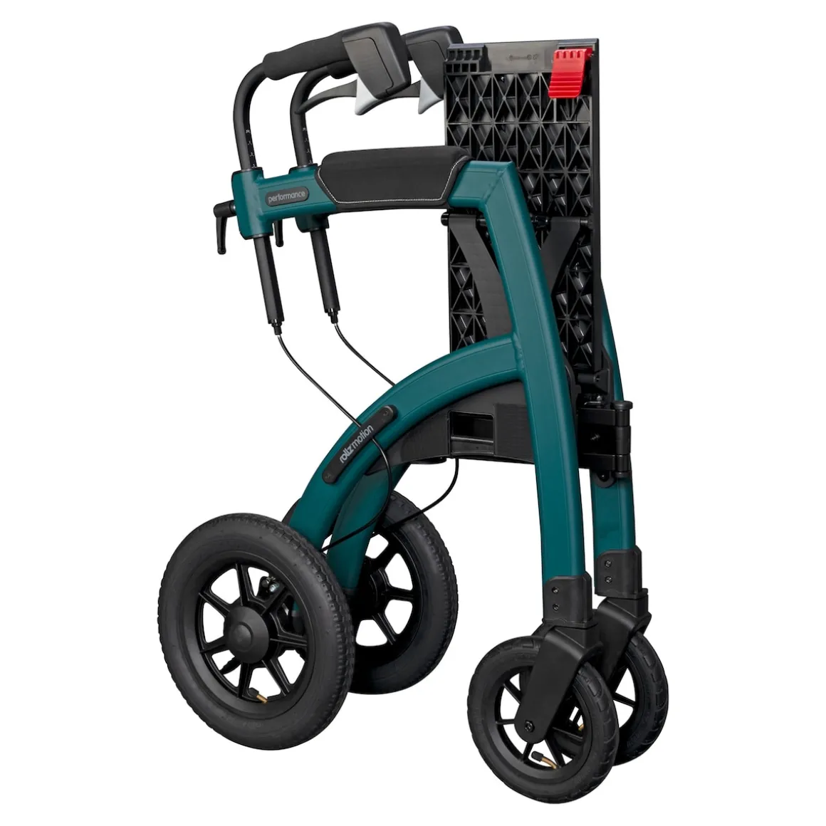 Rollator & Rollstuhl Rollz Motion Performance mit Sitz, faltbar