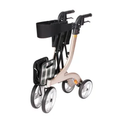 Rollator Nitro für innen & außen, klappbar, zum Sitzen & Fahren
