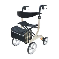 Rollator Nitro für innen & außen, klappbar, zum Sitzen & Fahren