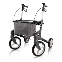 Rollator Olympos ATR M, faltbar, mit Tasche schwarz
