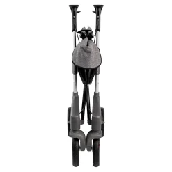 Rollator Troja 5G M, faltbar, höhenverstellbar silber