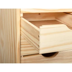 Rollcontainer holzfarben