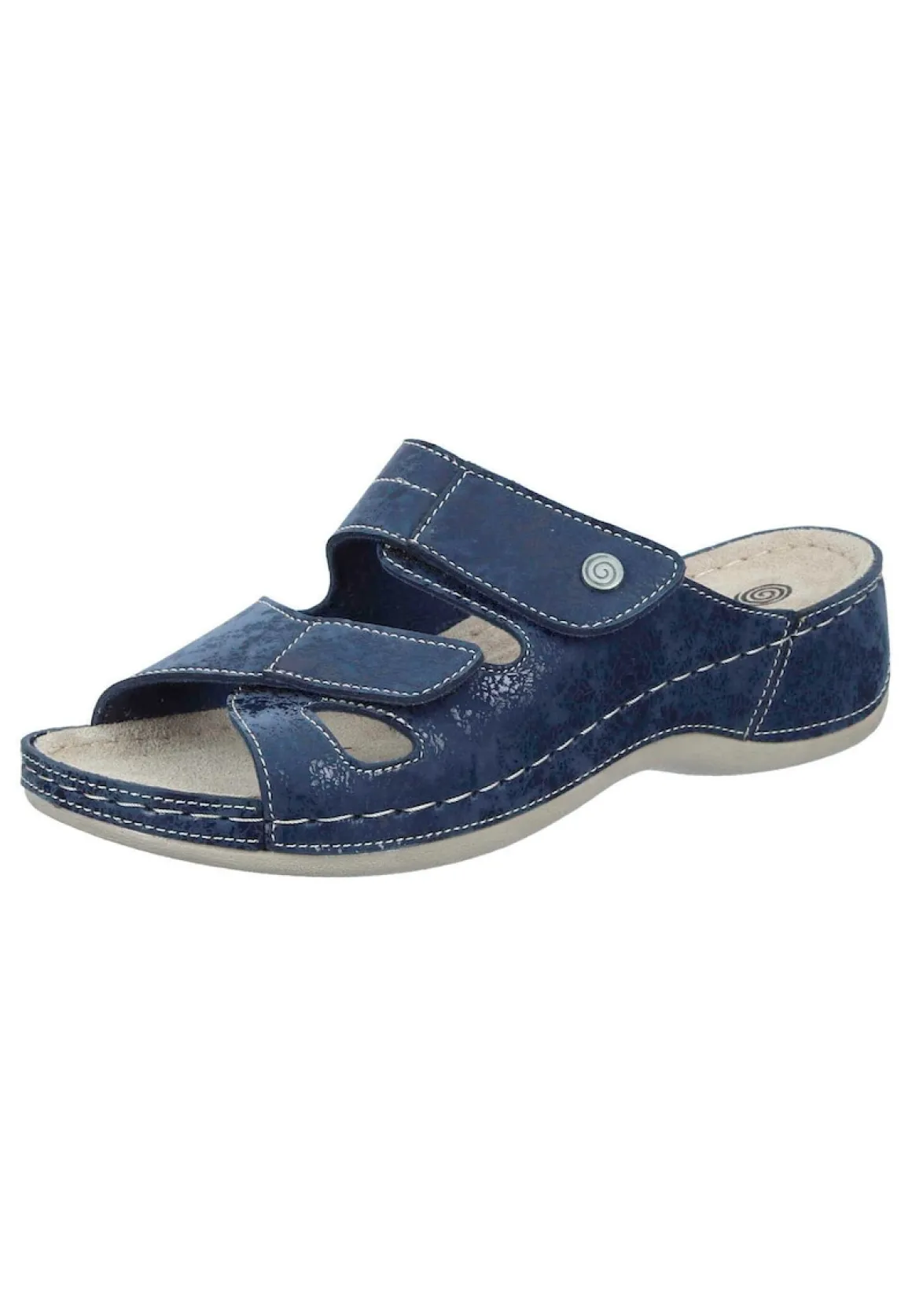 SAGUNT Pantoletten blau