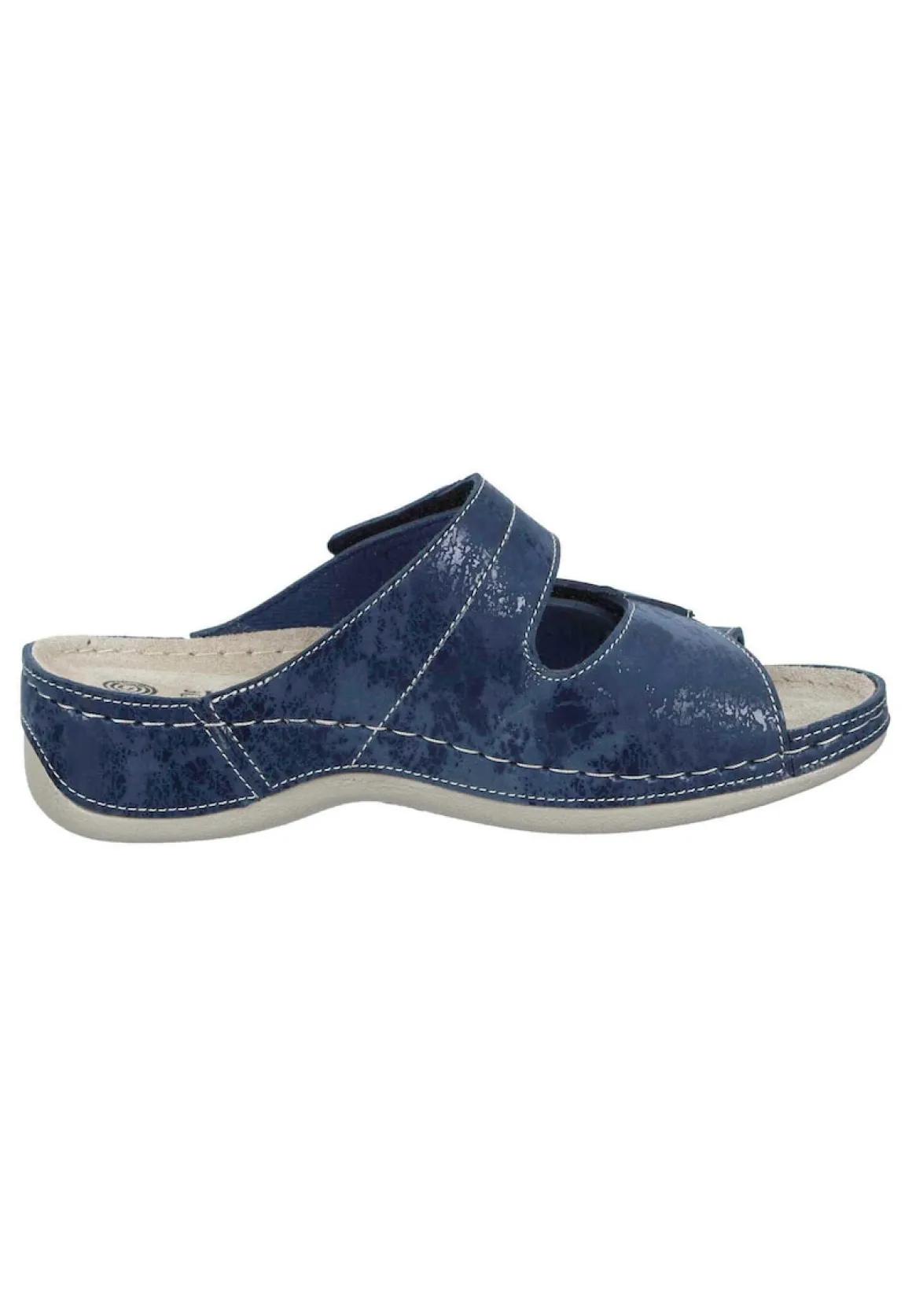 SAGUNT Pantoletten blau