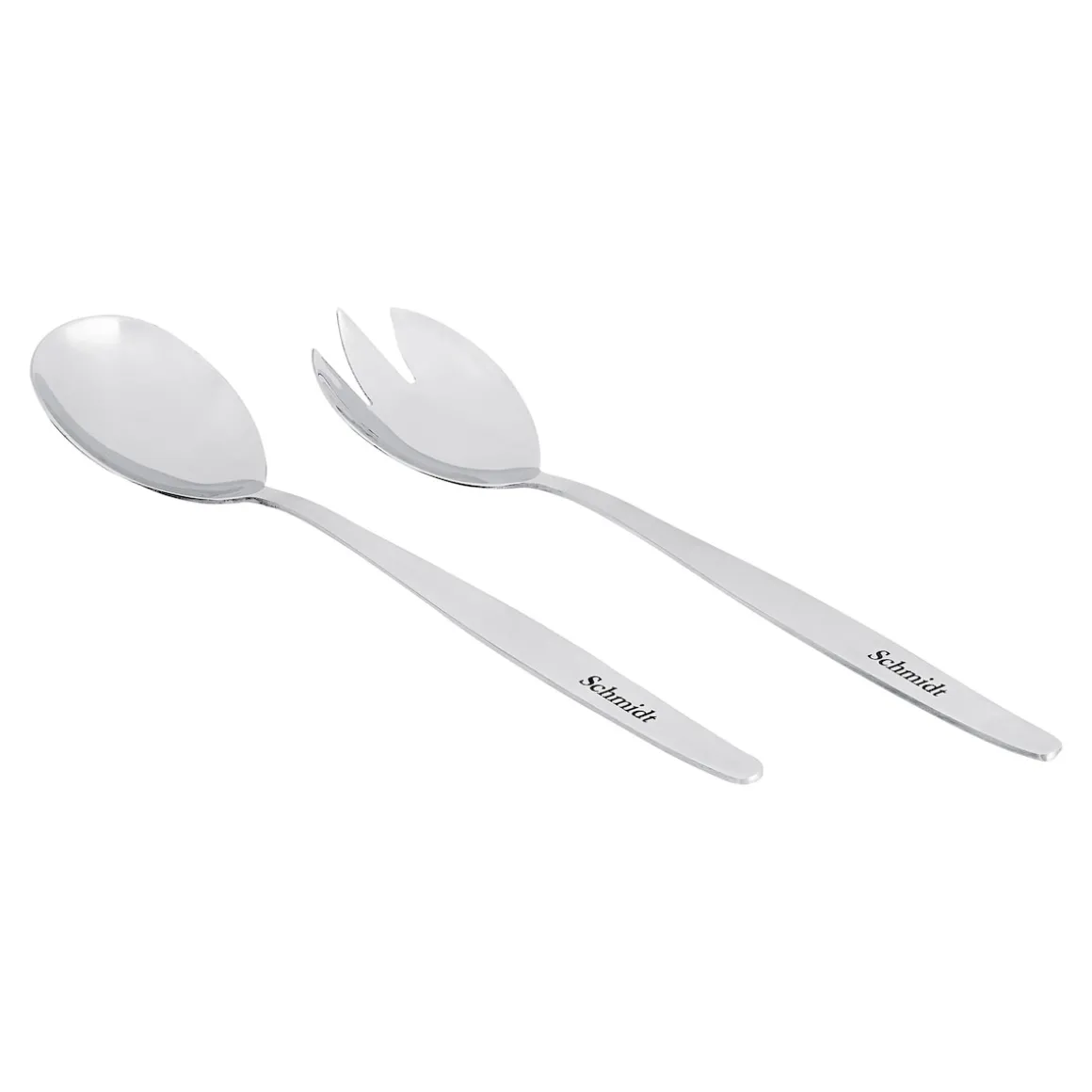 Salatbesteck personalisiert mit Namen, 2-teilig