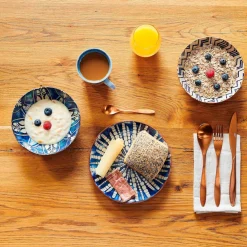 Salatschüssel-Set, Iberico Blue 5 x Schüssel