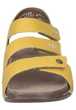 Sandaletten gelb