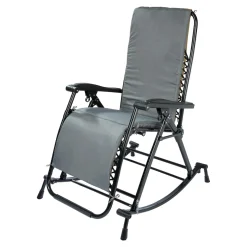 Schaukelstuhl-Auflage anthrazit