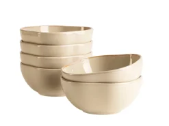 Schüssel Set, Steinzeug Cordelia Sand