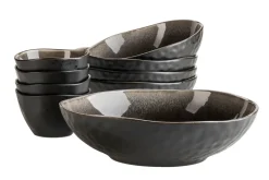 Schüssel-Set, Keramik Niara Organic 9 x Schüssel