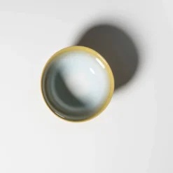 Schüssel-Set, Steinzeug Flussufer blau, grün, weiß