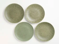 Schüssel-Set, Steinzeug Moos'N'Stein Grün