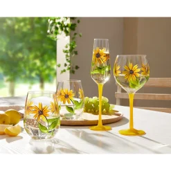 Sektglas „Sonnenblume", 200 ml