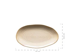 Servierplatten-Set, Keramik Nottingham Beige