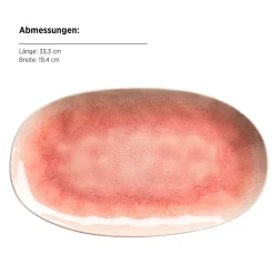 Servierplatten-Set, Steinzeug Frozen Berry