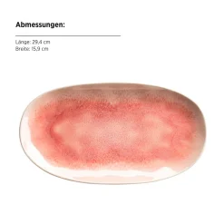 Servierplatten-Set, Steinzeug Frozen Berry