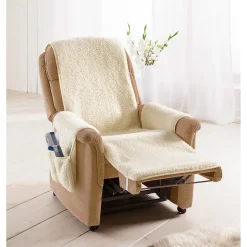 Sesselschoner aus Schurwolle