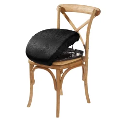 Sitzkissen mit Aufsteh- und Hinsetzhilfe schwarz