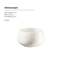 Snackingset, Porzellan Taya