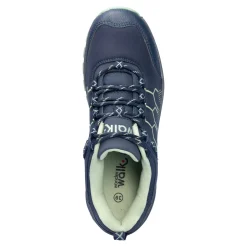 Softshell-Trekkingschuh unisex, wasserabweisend blau, grün