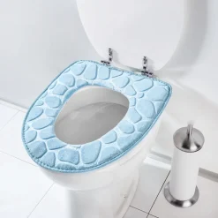 Soft-WC-Sitzauflage hellblau
