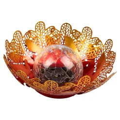 Solar-Gartenstecker 2 in 1 "Eichenblatt"